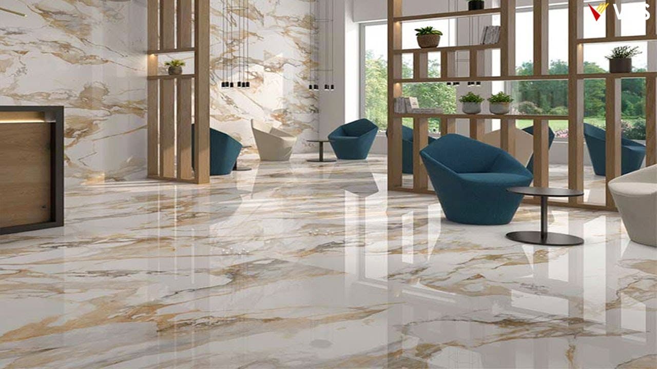 Modern and Luxurious Marble Floor Tiles Design